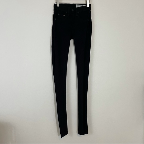 RAG & BONE Black Legging Skinny Jeans - Picture 3 of 12